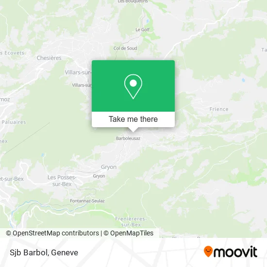 Sjb Barbol map