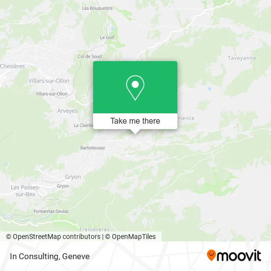 In Consulting map