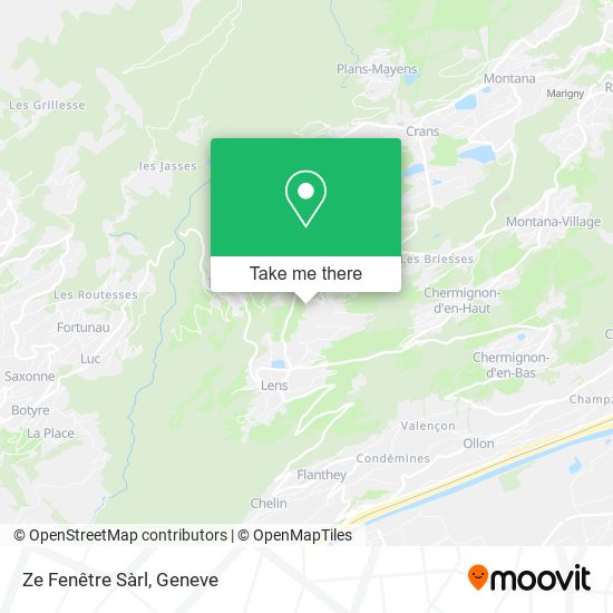 Ze Fenêtre Sàrl map