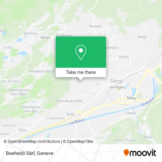 Beeheidi Sàrl map