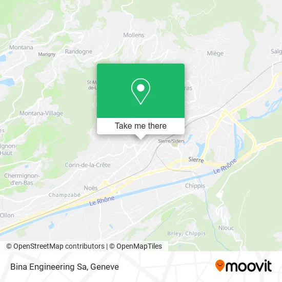 Bina Engineering Sa map