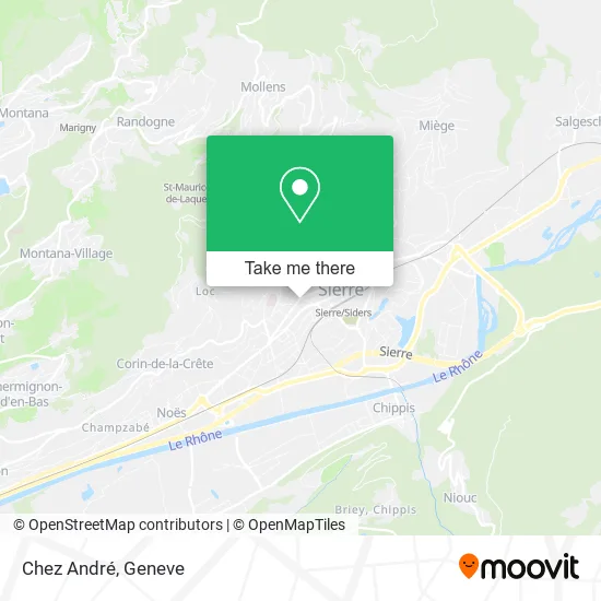 Chez André map