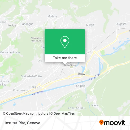 Institut Rita map