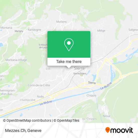 Mezzes.Ch map