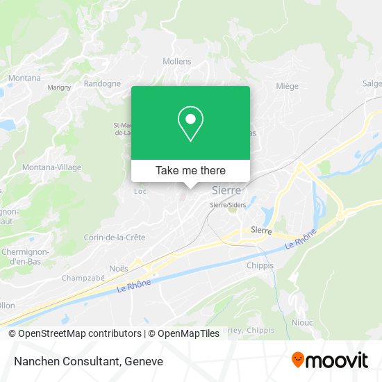 Nanchen Consultant map