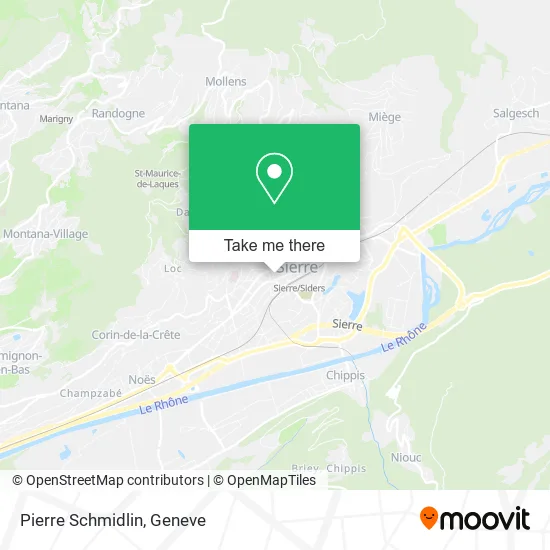 Pierre Schmidlin map