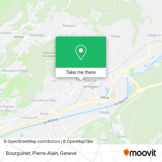 Bourguinet, Pierre-Alain map