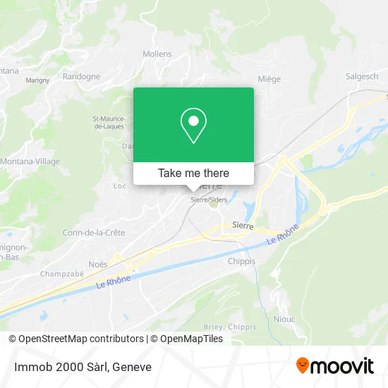 Immob 2000 Sàrl map