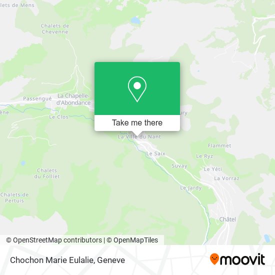 Chochon Marie Eulalie map