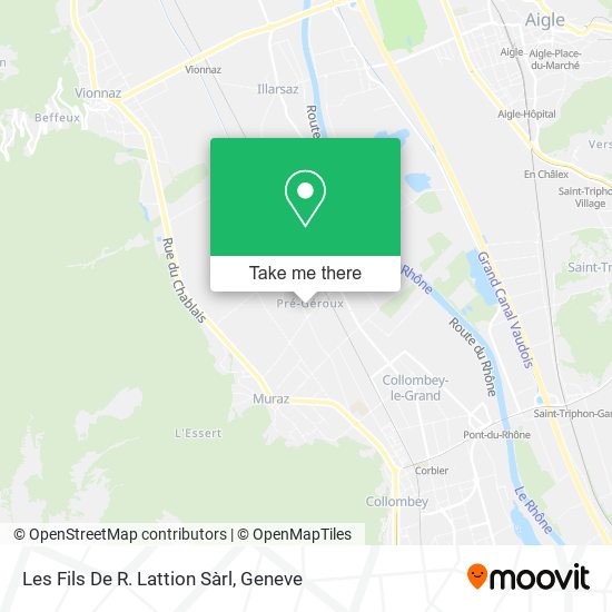 Les Fils De R. Lattion Sàrl map