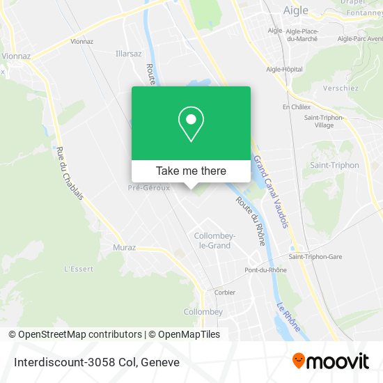 Interdiscount-3058 Col map