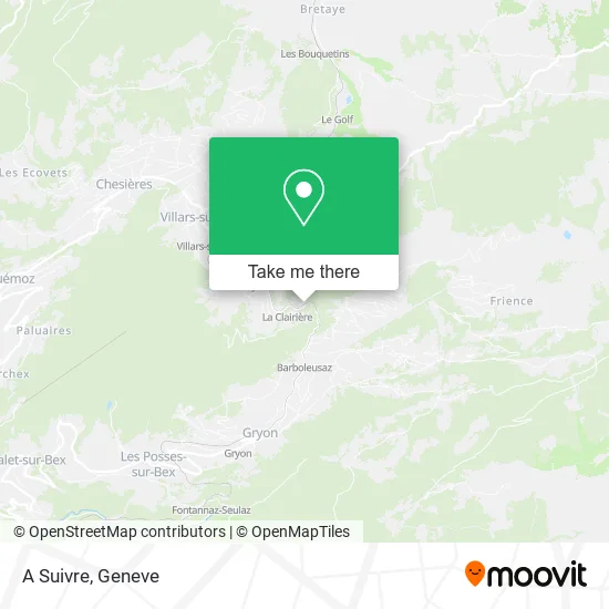 A Suivre map