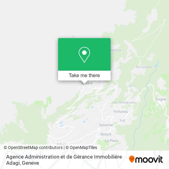 Agence Administration et de Gérance Immobilière Adagi map