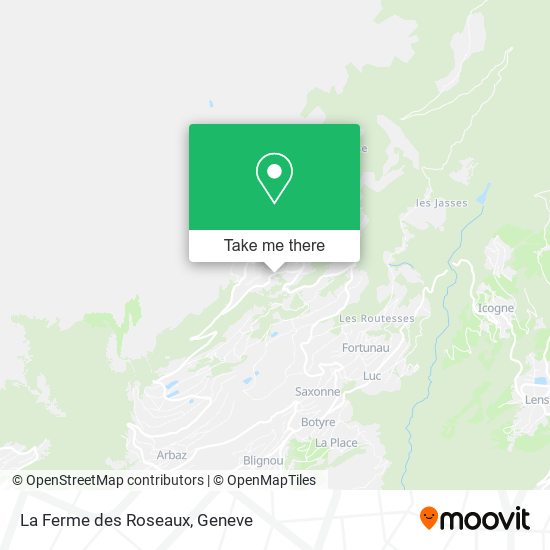 La Ferme des Roseaux map