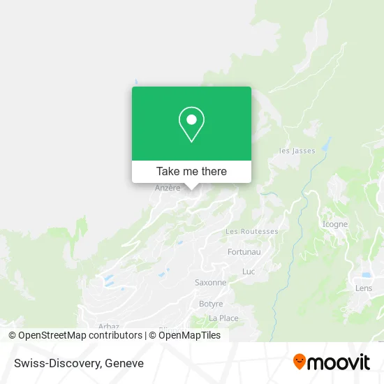 Swiss-Discovery map