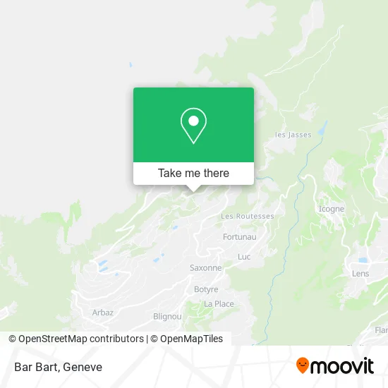 Bar Bart map