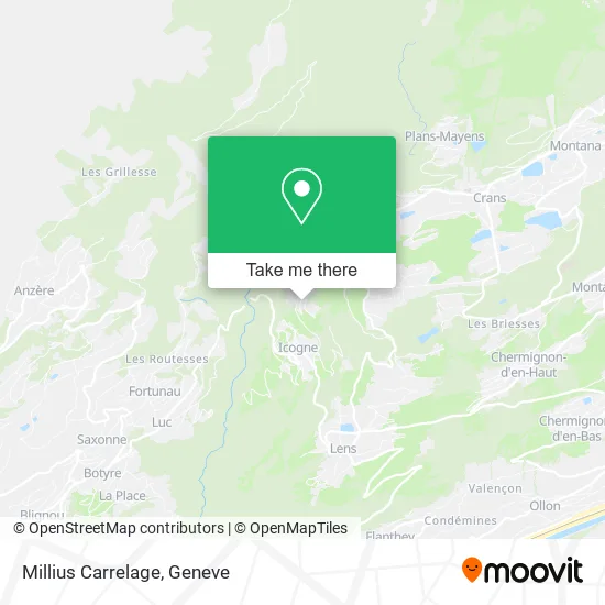 Millius Carrelage map