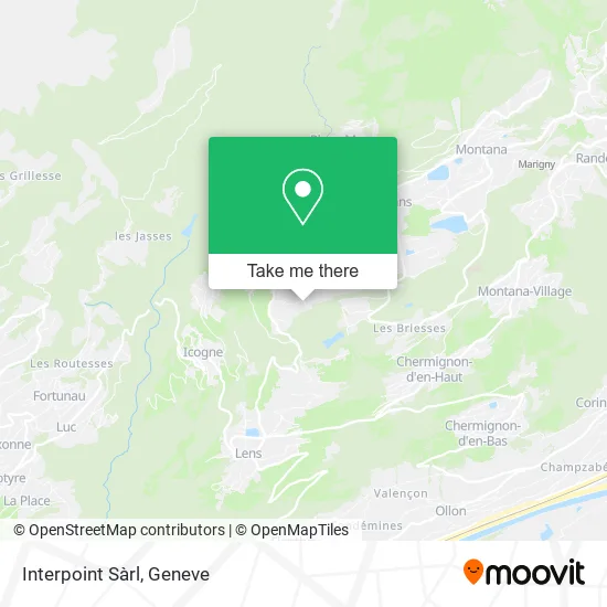 Interpoint Sàrl map
