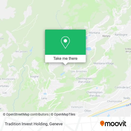 Tradition Invest Holding map