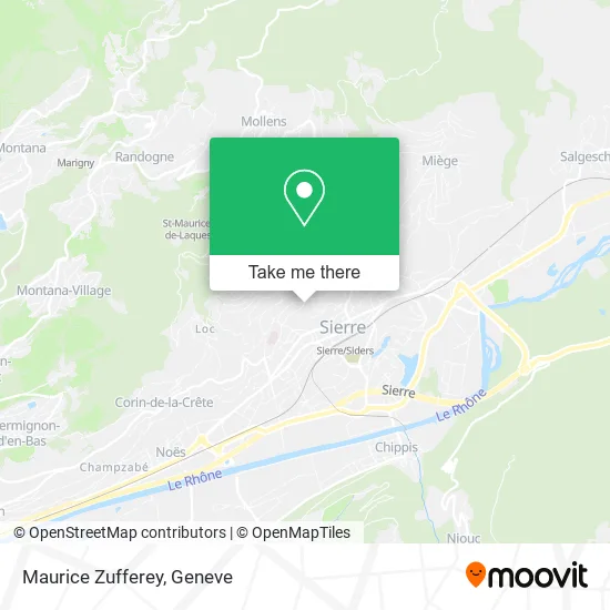 Maurice Zufferey map