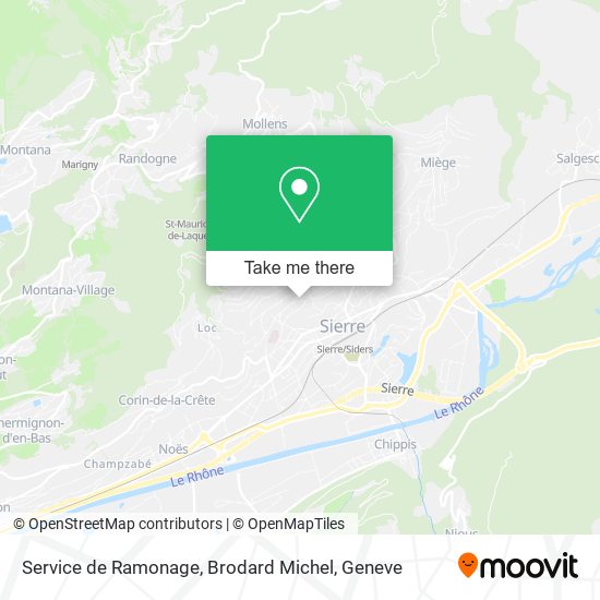 Service de Ramonage, Brodard Michel map