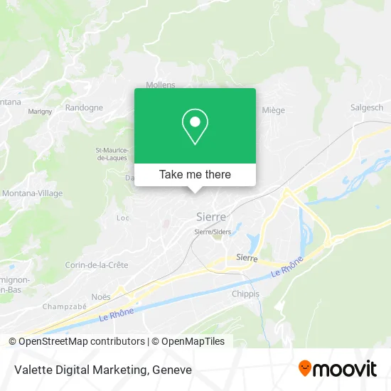 Valette Digital Marketing map