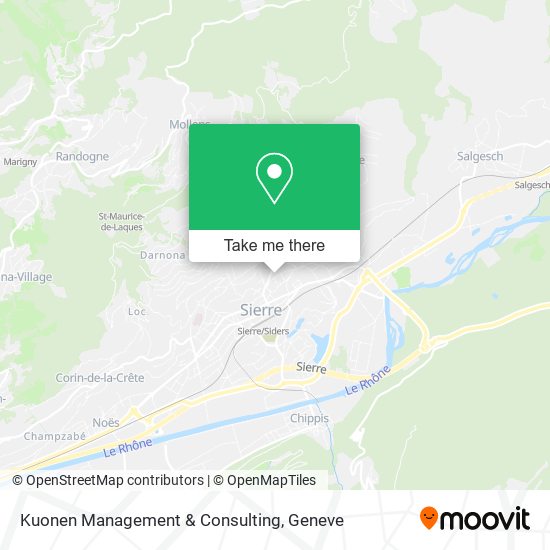 Kuonen Management & Consulting map