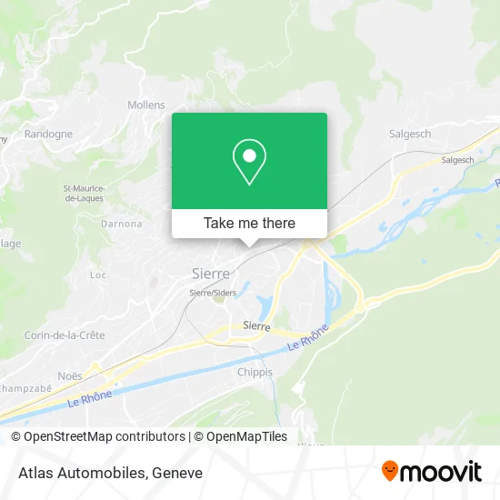 Atlas Automobiles map