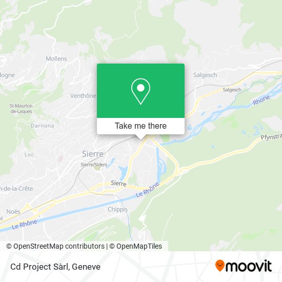 Cd Project Sàrl map