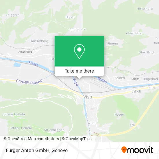 Furger Anton GmbH map