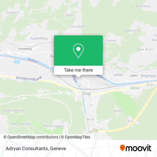 Adryan Consultants map