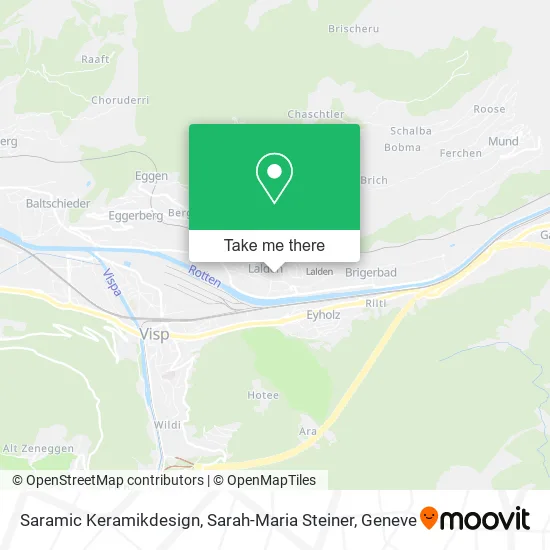 Saramic Keramikdesign, Sarah-Maria Steiner map