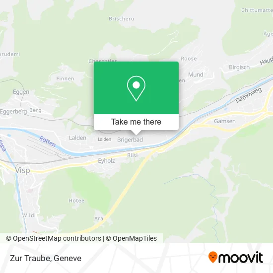 Zur Traube map