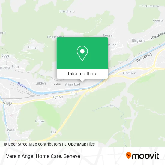 Verein Angel Home Care map