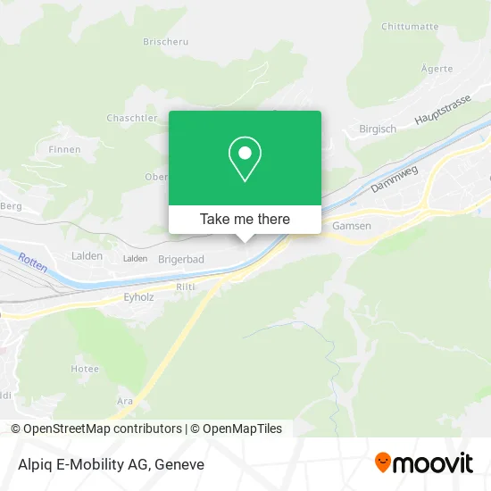 Alpiq E-Mobility AG map