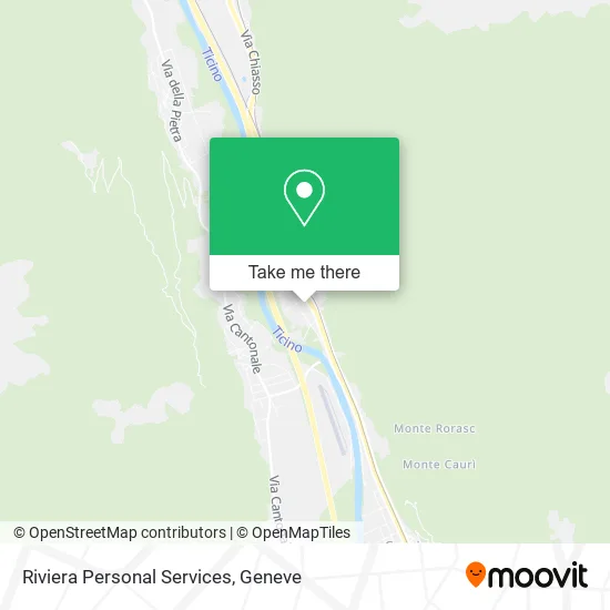 Riviera Personal Services map