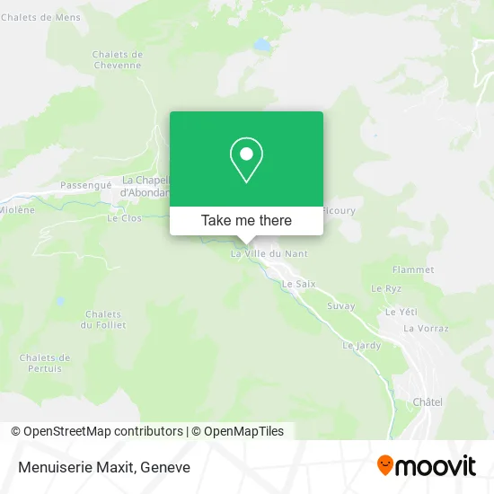 Menuiserie Maxit map