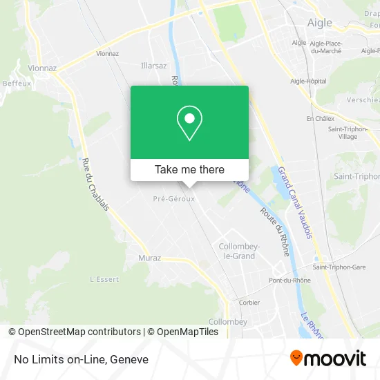 No Limits on-Line map