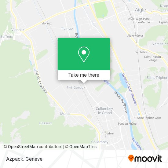 Azpack map