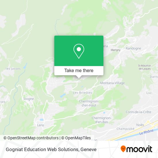 Gogniat Education Web Solutions map