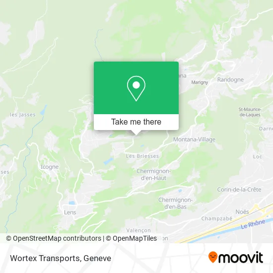 Wortex Transports map