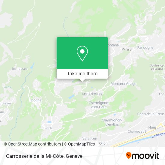 Carrosserie de la Mi-Côte map