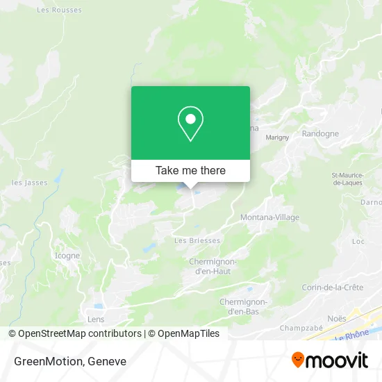 GreenMotion map