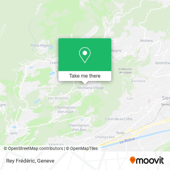 Rey Frédéric map