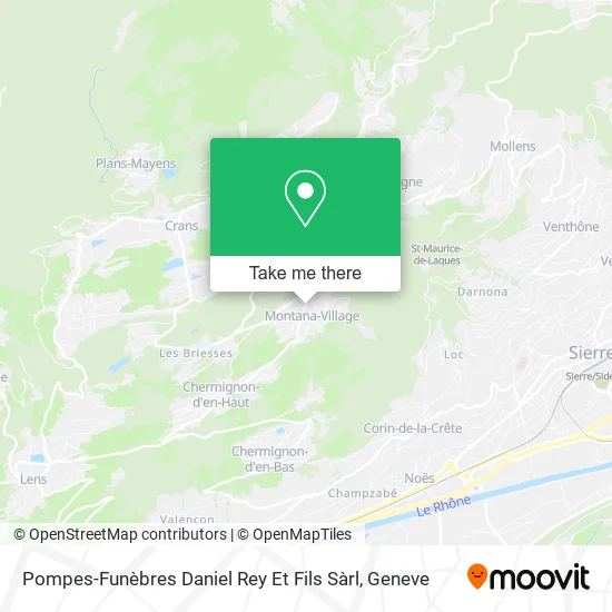 Pompes-Funèbres Daniel Rey Et Fils Sàrl map