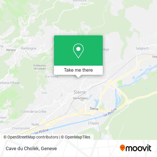 Cave du Cholèk map