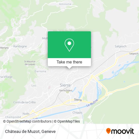 Château de Muzot map