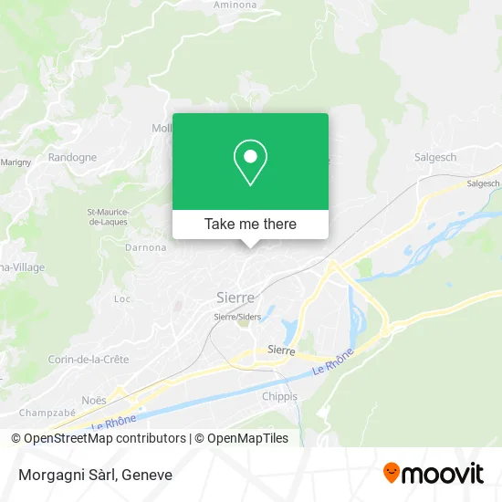 Morgagni Sàrl map