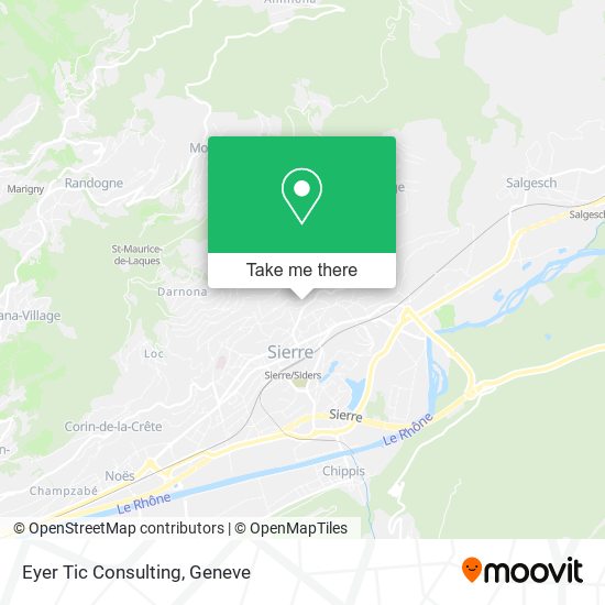 Eyer Tic Consulting map