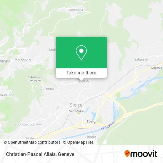 Christian-Pascal Allais map